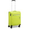 RONCATO LITE SOFT Trolley Cabina 55x40x20 cm| Valigia Bagaglio a Mano Ultra Leggera con 4 Ruote, Chiusura TSA - Cyber Lime