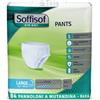 Soffisof Air Dry Pants Plus L - 84x Pannoloni per Anziani a Mutandina - 6 Confezioni da 14 Mutande Assorbenti per Incontinenza Donna e Uomo - Pants Adulti 6 Gocce - Large (110-150 cm)