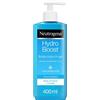 Neutrogena Hydro Boost Crema Corpo Idratante Fluida Gel Acido Ialuronico 400 ml