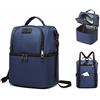 KONO 10L Borse frigo Borsa da pranzo Uomini Donne Bambino Caldo e Freddo Manutenzione Borsa Cooler Borsa Picnic Leggera Zaino Pack Cibo per Campeggio Lavoro Scuola