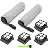AVAENZO Accessori per Tineco Floor One S7 Pro/Floor One S6, 2 rulli 4 filtri umido secco aspirapolvere tutto in uno