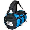 The North Face Gilman Duffel, Borsa da Allenamento Resistente con Spallacci a Zaino e Maniglie Laterali Imbottite, Nero/Blu, Taglia S, 50L (TNF)