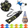 cersaty® 1 accessorio per allenamento da calcio, 5 Claw per allenamento calcio, con 12 cappellini per marcatura e 1 sacco per pallavolo