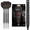Target Darts Gabriel Clemens Black Edition 90% Tungsten Steel Tip Darts, 23G | Set di freccette Wolfram, freccette con punta in acciaio in edizione per giocatori, set di freccette con punta in acciaio