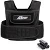 A2Z SPORT® Giubbotto Zavorrato 20 kg / 30 kg - Gilet Pesi Allenamento Comfort con Pesi in Metallo 1-30kg Gilet Professionale da Allenamento da Uomo e da Donna per Crossfit e Corsa (20 KG)