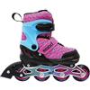 Mandelli Mood, Pattini Ragazza, Rosa-Nero, 35 a 38