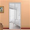 SXROMDA Zanzariera Magnetica per Porta Finestra Impedisce agli Insetti, Zanzariera Porta Finestra Tenda, Facile Installare, Chiusura Automatica per Balcone, Soggiorno, Cantine, Terrazze (Grigio, 70 X 200cm)