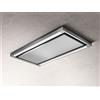 ELICA PRF0141953 CLOUD SEVEN IX/F/90 Cappa a Soffitto Dimensioni 90 x 50 cm - Acciaio inox - Filtrante - 570 m³/h