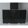 Silverline Oslo Cappa a parete cm. 60 MOD. 3490.6.733.01 / SLCA34906N - DROP CONTROL ANTICONDENSA - Larghezza 60 cm - Classe B - Portata 576 m3 - 48 db / 64 db - Touch control - Nero