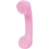 Fiauli Cuffie, ricevitore telefonico, auricolari, wireless, retrò, con cordoncino, compatibilità Bluetooth, connessione stabile, auricolari, design microfono per rosa