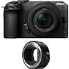 Nikon Kit fotografico personalizzato creato utilizzando NIKON Z30 + Z 16-50 + Adaptateur FTZ II