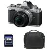 Nikon Kit fotografico personalizzato creato utilizzando NIKON Z fc + Z 16-50 Silver + Sac + Carte SD 8 Go