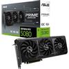 ASUS PRIME NVIDIA GeForce RTX 5080 OC Edition, Scheda Grafica 16 GB GDDR7, 256 Bit, PCIe 5.0, 1 HDMI, 3 DisplayPort, Software GPU Tweak III, Nera, PRIME-RTX5080-O16G