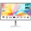 MSI Modern MD2712PW Monitor 27" FHD IPS (1920x1080) 100Hz, Schermo Eye-Friendly, HDR Ready, Altoparlanti integrati, Stand regolabile in 4 posizioni - HDMI 1.4, USB Type-C, VESA 75x75 mm