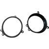 Electric House coppia Supporti Altoparlanti auto Adattatori casse acustiche Anteriori 165mm compatibile per Mercedes Classe C W203 dal 2000 al 2007