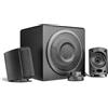 Wavemaster 66206 Moody Bt 2.1 Sistema di Altoparlanti (65 Watt) con Utilizzo di Casse Acustiche Streaming Bluetooth per Tv/Tablet/Smartphone/PC Color Nero
