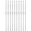 QUARKZMAN Uncinetto Uncino Acciaio Inox Acciaio 1,4mm Taglia USA 9 Ferri Maglia Ferri da Uncinetto per Filati Fai Da Te Filato Artigianale, 10pz