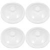 Ciieeo Coperchio Per Tazza In Ceramica 4 Pezzi Coperchio Per Tazze Da Tè Smaltato Coperchi Di Ricambio Per Teiera Coperchio Superiore Per Bollitore Per Tè Coperchio Universale Per Tazza