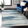 Tinyboy-hbq Tappeto Salotto Moderno Pelo Corto Tappeto Camera da Letto Grande Antiscivolo Tappeto Soggiorno Morbido Tappeti Salotto Disegno a Righe (Astratto Blu, 120 x 160 cm)