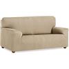 MAXIFUNDAS FUNDAS DE SOFA & CHAISE LONGU MAXIFUNDAS - Copridivano elasticizzato Vega 3 posti in lino
