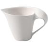 Villeroy & Boch NewWave Caraffa per il Latte, Porcellana Premium, Bianco, 200 ml