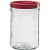 VETRERIA BORGONOVO Vaso Ortes 3.5kg Barattolo Vetro Largo Tappo A Vite Per Conserve Sott Olio Aceto