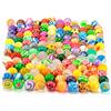 BluVast Palline Rimbalzanti, 100PCS Palline Rimbalzanti Compleanno, 25mm Pallina Rimbalzante, Vari Motivi Palla Rimbalzante per Bambini per Feste Premi Regali