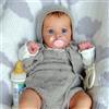 Scnbom 20inch 50cm bambole reborn femmina silicone realistica bambola che sembrano vere toddler maschio originali neonato bambolotti