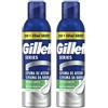 Gillette Series la Schiuma da Barba Lenitiva con Aloe Vera, per Pelli Sensibili, Protezione Completa Contro le Irritazioni, Aiuta a Proteggere Contro Ferite, Bruciore, Irritazioni e Tensioni, 250 ml