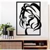 Wallity Hanah Home Elegante accessorio decorativo da parete in metallo, 56 x 41 cm, 100% metallo, spessore 1,5 mm, peso leggero (0,8 kg), perfetto per la decorazione moderna della casa