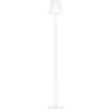 Eglo Lampada solare a stelo Scordiano, a batteria, per interni ed esterni, con interruttore a tirante, senza fili, in acciaio e plastica bianca, colore luce: bianco caldo/bianco freddo, IP44