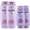 L'ORÉAL L'oreal Paris Elvive Trattamento Per Capelli Shampoo E Balsamo (Hydra Hyaluronic 300 Ml + Balsamo 250 Ml)