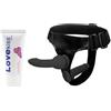 GKLWEJ Falli Strap-On, Nero Coppia In Silicone con Doppia Penetrazione, Strap-On, Falli Realistici, Falli Anali, Falli Sessuali Realistici per Donne, Giocattoli Sessuali di Coppia