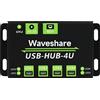 Waveshare Industrial Grade USB HUB with Extending 4X USB 2.0 Ports Support Multiple OS Plug and Play