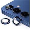 JETech Pellicola Fotocamera per Samsung Galaxy S25+ / S25 Plus 5G, 9H Vetro Temperato Cover Anello Individuale in Metallo, Vassoio di Installazione Facile, HD Chiaro, 1 Set (Navy)