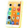 Oilsky Lettore MP3 con Bluetooth e WiFi, Oilsky 80GB Mp3 Mp4 Musicale Lettore, Lettore Schermo Tattile da 4 pollici 1080P, MP3 Android Spotify Portatile (Giallo)