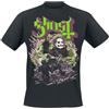 Ghost Fog - YK Uomo T-Shirt Nero M 100% Cotone Regular