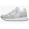 W6Yz Jet-W Suede/Nylon White/Silver Donna