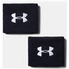 Under Armour Performance Wristband Polsini Spugna Bassi Neri