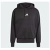 Adidas M Feelcozy Hd Felpa Capp Felpata Leggera Nera Uomo