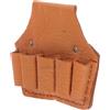 NUOBESTY Kit Di Attrezzi Da Elettricista Porta Pinza Per Cintura Cintura Degli Attrezzi Con Bretelle Cascia Della Cintura Di Utilità Porta Trapano Sacca Laterale Bovina Orange