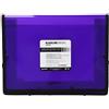 Grafoplás Grafoplas 4800535-Cartellina con elastico e economica di grande capacità, grazie alla sua soffietto, formato A4, colore: viola
