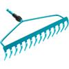 Gardena Rastrello combisystem: Robusto rastrello a 14 denti, larghezza di 36 cm, costruzione a doppio arco per forti sollecitazioni (3168-20)