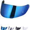 JQF Gear Visiera Casco per K1 K3SV K5,Sostituzione della Visiera della Lente del Casco del Parabrezza del Motociclo per Il Casco Integrale (Cromo blu)