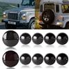 HEYOUTH 10PCS Kit di aggiornamento luci LED,Kit completo di aggiornamento lente fumé Fanale posteriore Fendinebbia Luce retromarcia Luce laterale anteriore for Land Rover Defender 90/110 1990-2016 Lenti fumé