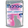 Monge Natural Superpremium 80 gr Tonno Con Gamberi Bustina Per Gatti