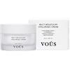 VOÛS Crema all'acido ialuronico puro 7x | Crema viso | 50ml| + 5 Ceramidi | + Centella Asiatica | + Madecassoside | Antietà | Crema idratante vegana, pulita e naturale dalla cura della pelle