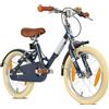 PROMETHEUS BICYCLES Bicicletta retrò per bambini 18 pollici ragazzi a partire dai 6 anni - bicicletta per bambini 18 pollici ragazzo ragazza bicicletta bambini Petitage in blu