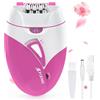 COMBLU Epilatore facciale a 2 velocità, per donne, per viso, gambe, zona bikini, braccia e gambe