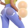 POMAMZ Cuscinetti in Silicone per Glutei Cuscinetto Adesivo Glutei, Sollevatore per Fianchi Imbottito Appiccicoso,Esaltatore di Sedere Finto per Donne,Pelle Chiara,M